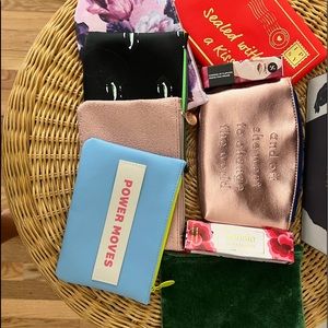 Ipsy variety of 7 makeup bags